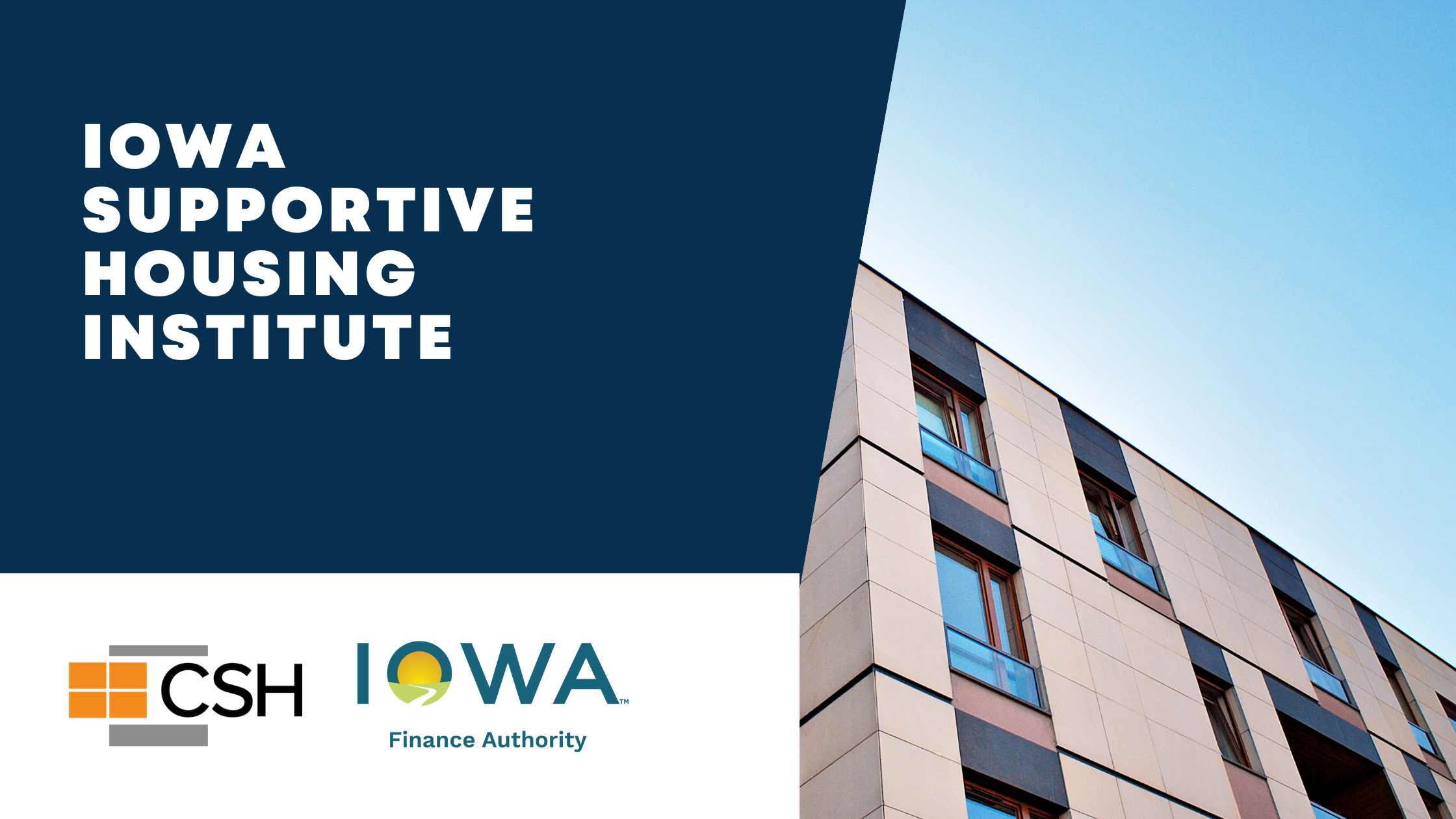 Iowa Supportive Housing Institute 2025