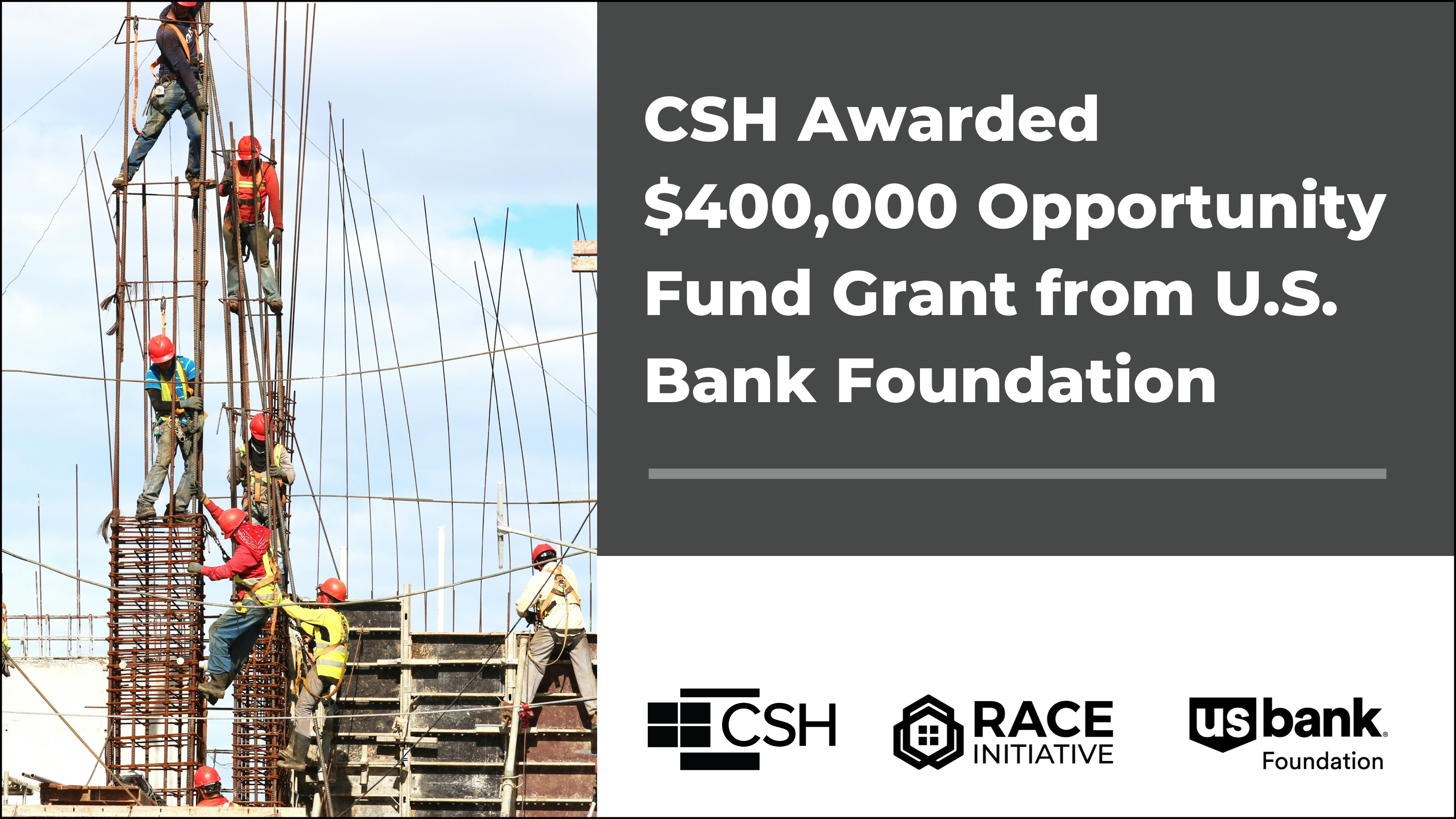 CSH Awarded $400,000 Opportunity Fund Grant from U.S. Bank Foundation to Advance its Redesigning Access to Centering Equity Initiative in Oregon and Washington